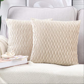 Pack of 2 Super Soft Velvet Throw Pillow Covers | Yedwo Home